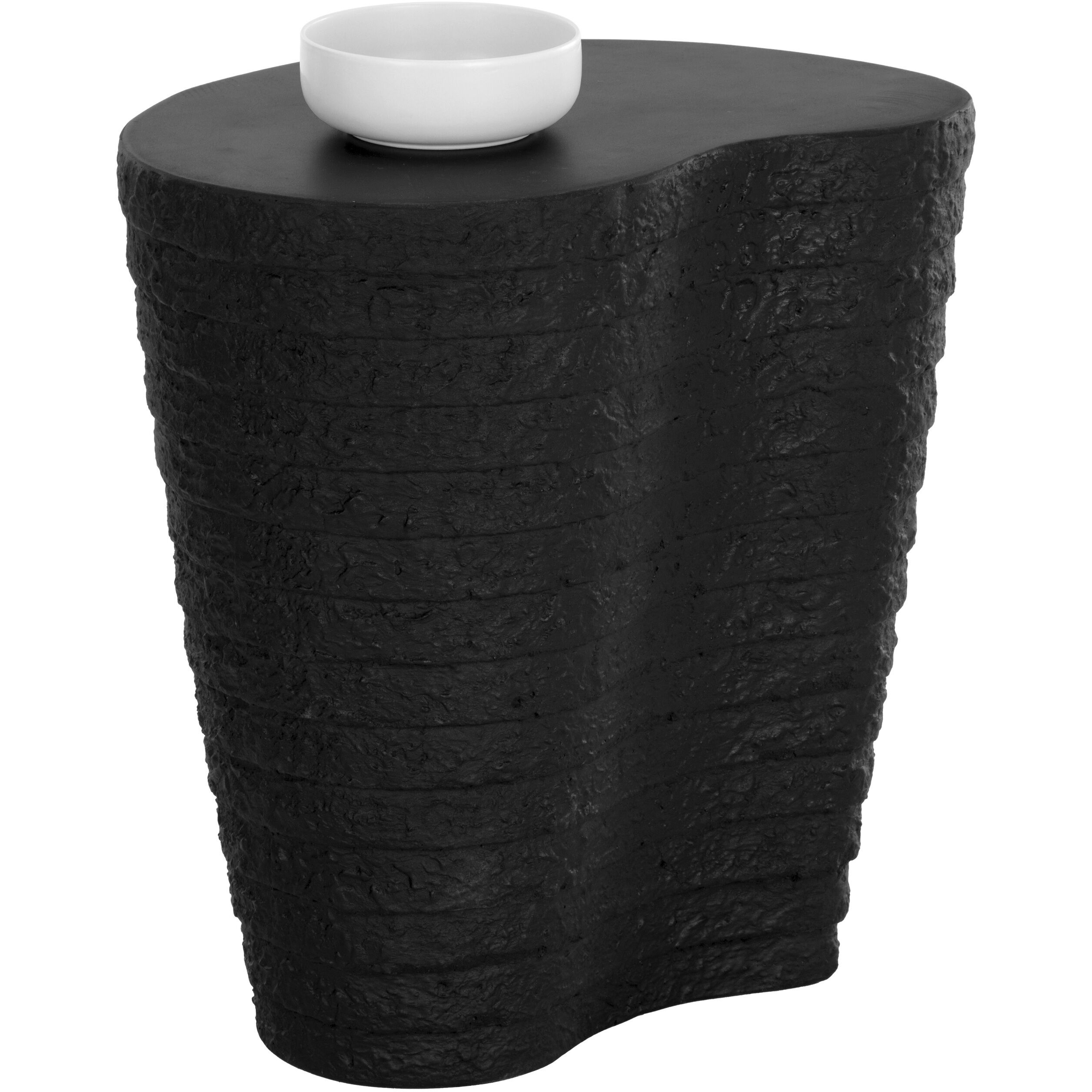 Mojave 22 X 20 inch Black Outdoor End Table